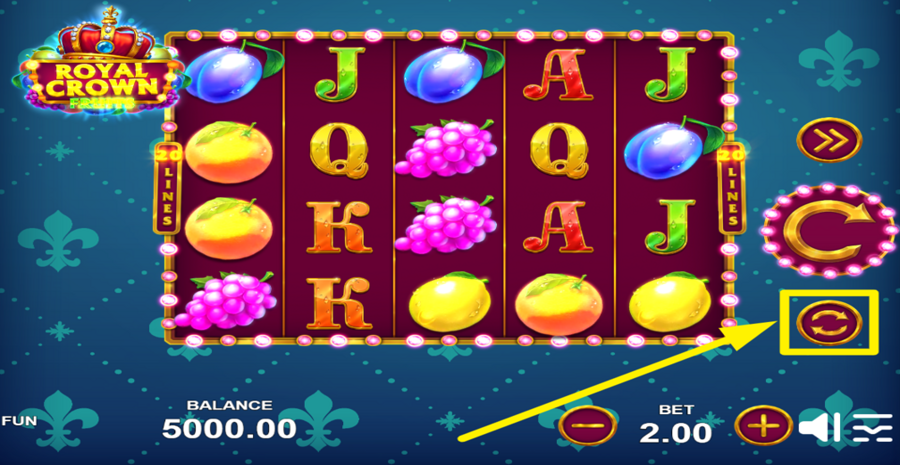 Royal Crown Fruits Autoplay