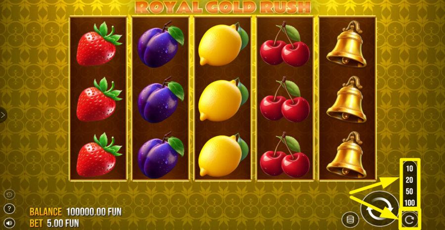 Royal Gold Rush Autoplay