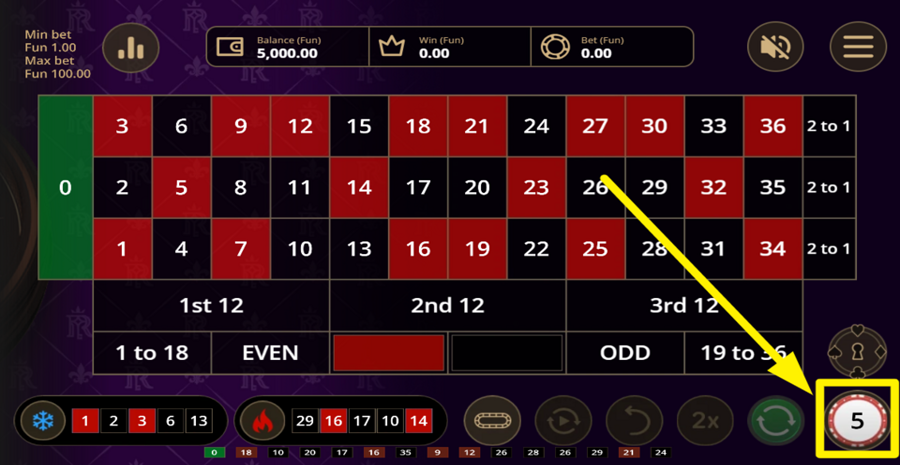 Royal Riches Choose Bet