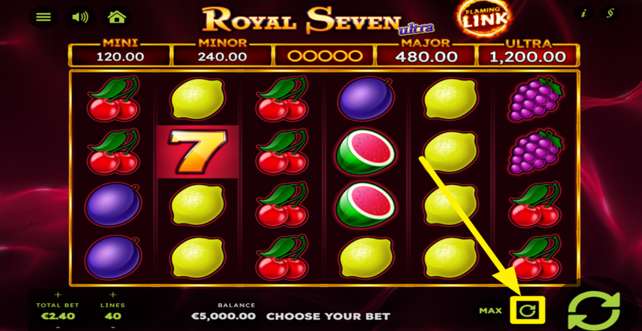 Royal Seven Ultra Flaming Link Autoplay