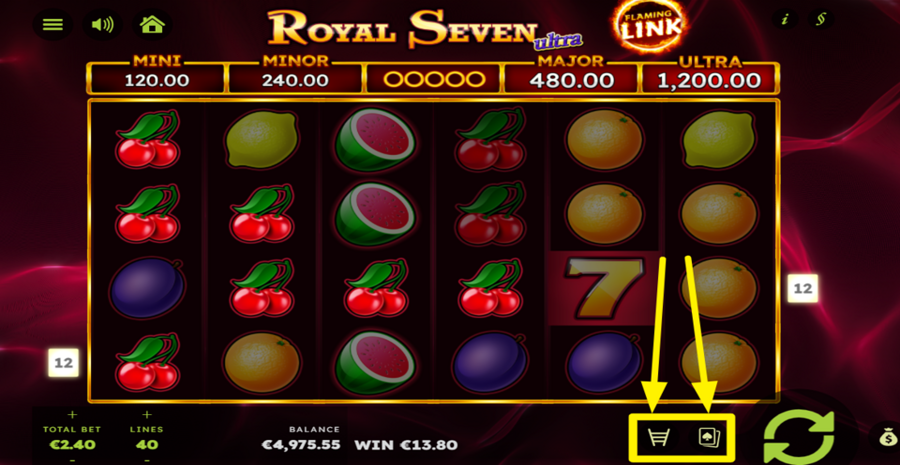Royal Seven Ultra Flaming Link Gamble