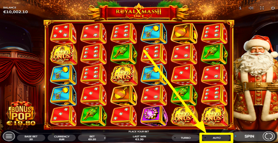 Royal Xmass 2 Dice Autoplay