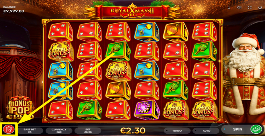 Royal Xmass 2 Dice Gamble