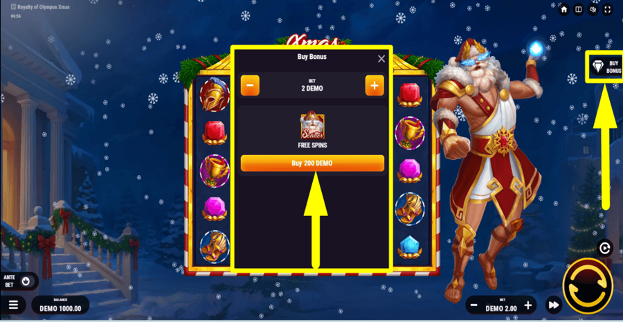 Royalty Of Olympus Xmas Buy Feature