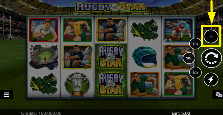 Rugby Star Autospin Feature