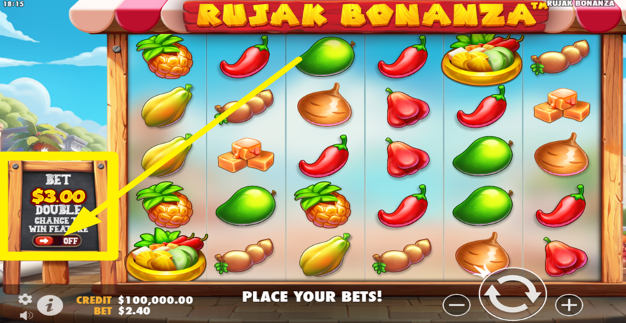 Rujak Bonanja Ante Bet