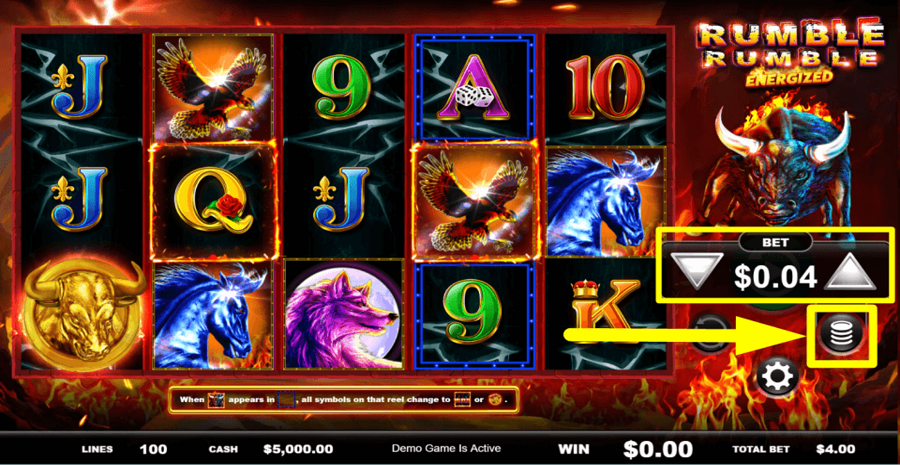 Rumble Rumble Energized Bet Value