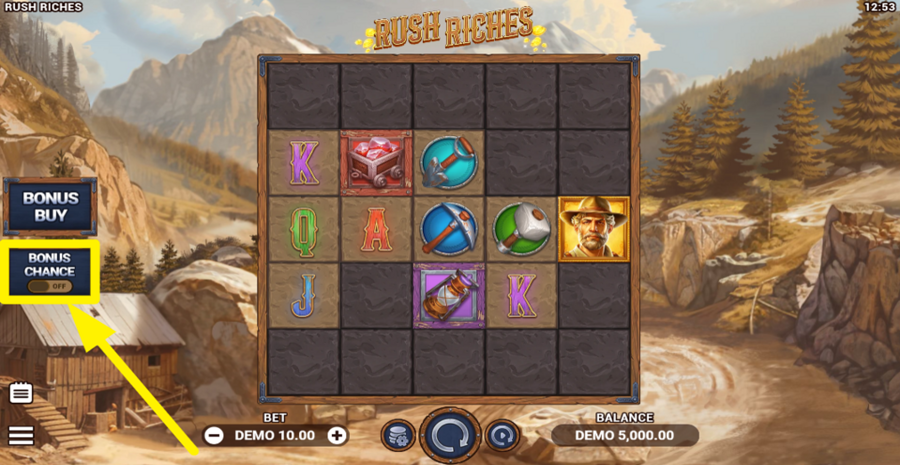 Rush Riches Bonus Chance