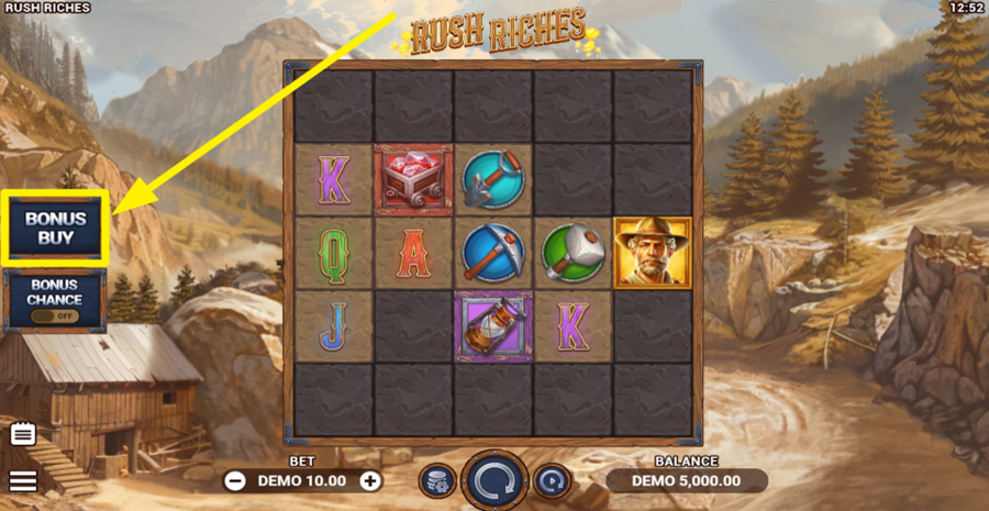 Rush Riches Buy Bonus