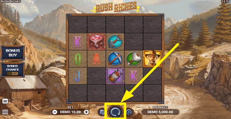 Rush Riches Spin