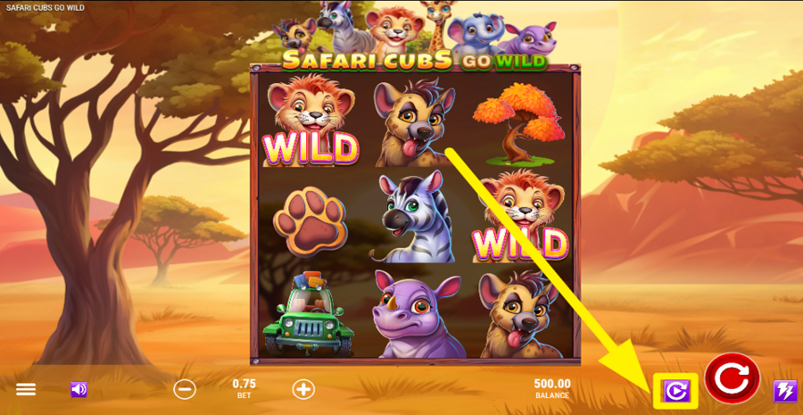Safari Cubs Go Wild Autoplay