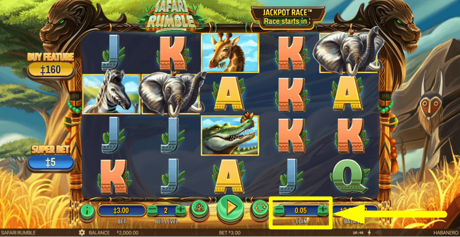 Safari Rumble Coin Value