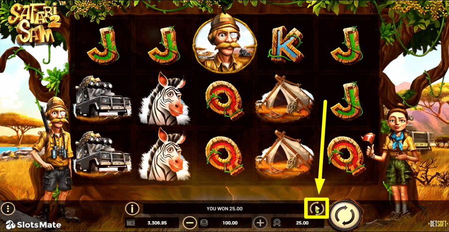 Safari Sam 2 Autoplay
