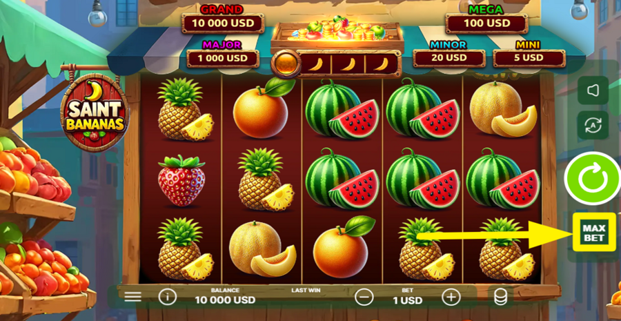Saint Bananas Max Bet
