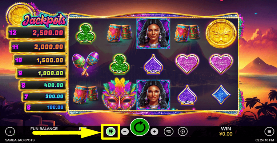samba slots bonus codes