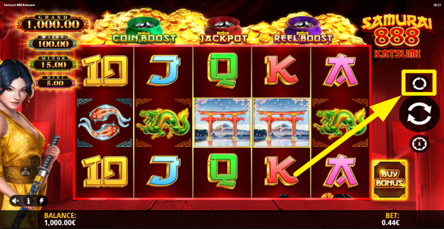 Samurai 888 Katsumi Autoplay