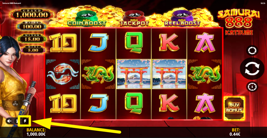 Samurai 888 Katsumi Turbo