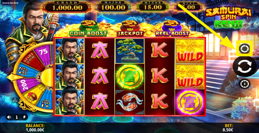 Samurai Spin Kenji Autoplay