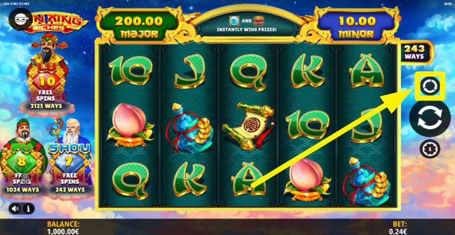 San Xing Riches Autoplay