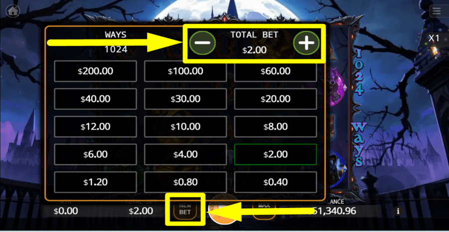 Sanctuary Of Darkness Bet Value