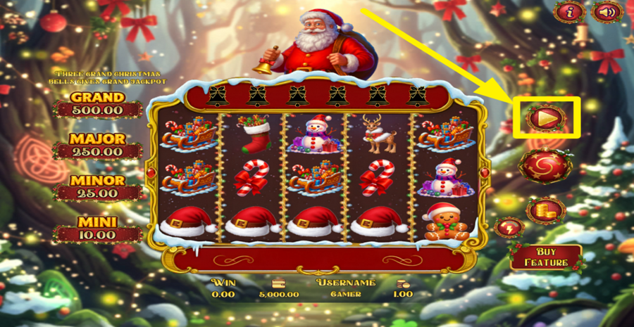 Santa Christmas Bells Hold And Win Autoplay
