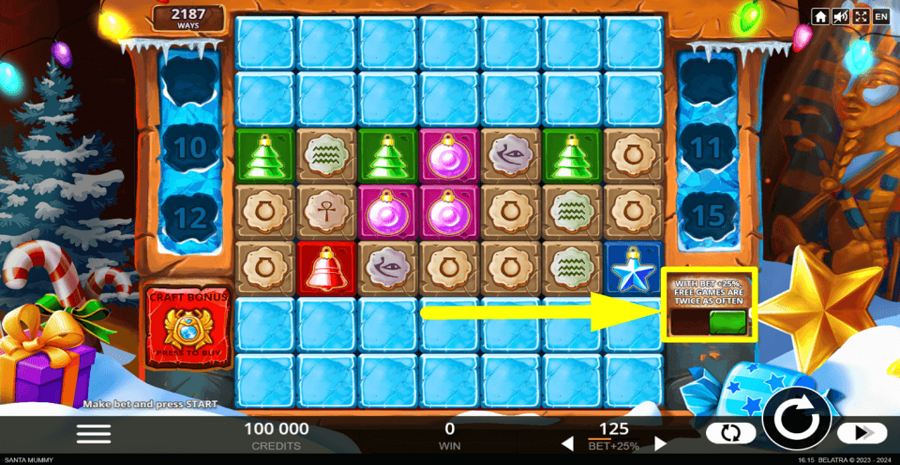 Santa Mummy Chance Feature