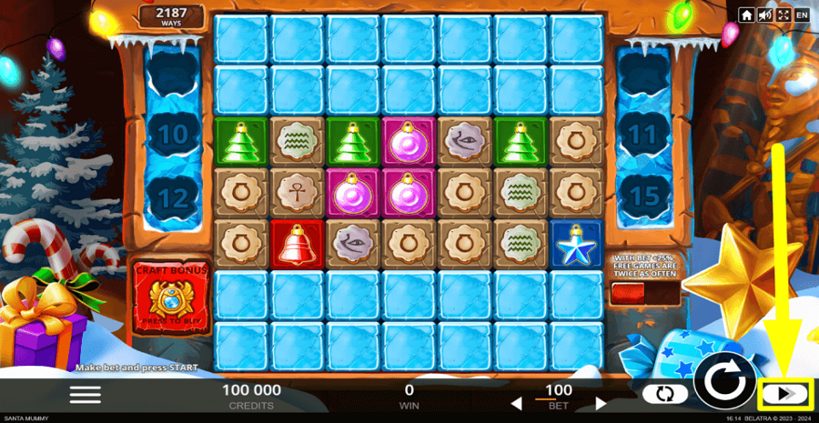 Santa Mummy Turbo Mode