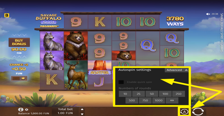 Savage Buffalo Spirit Megaways Autoplay