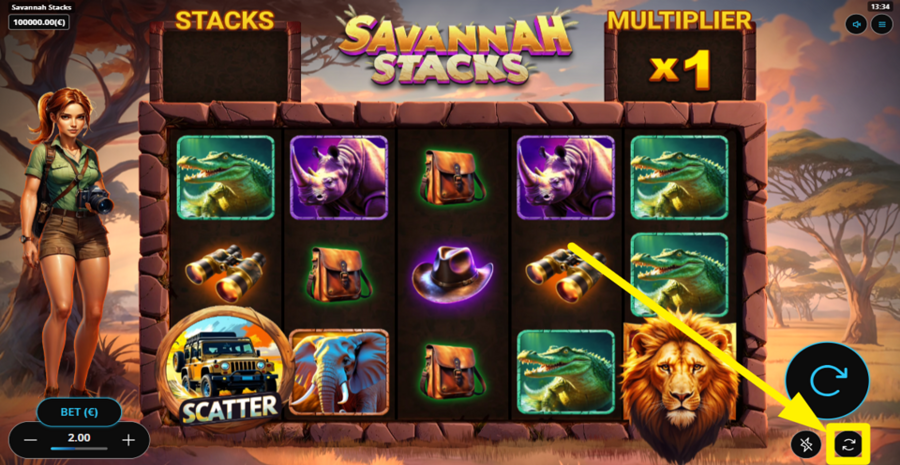 Savannah Stacks Autoplay