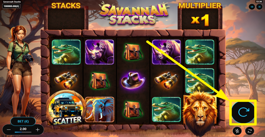 Savannah Stacks Spin