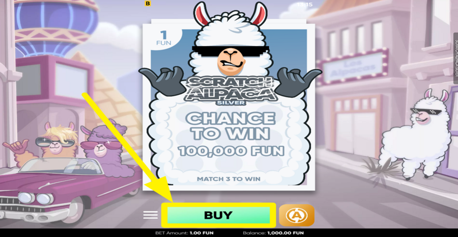 Scratch Alpaca Silver Buy