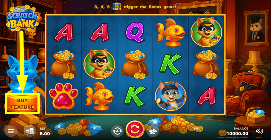 Scratch The Bank Buy Feature