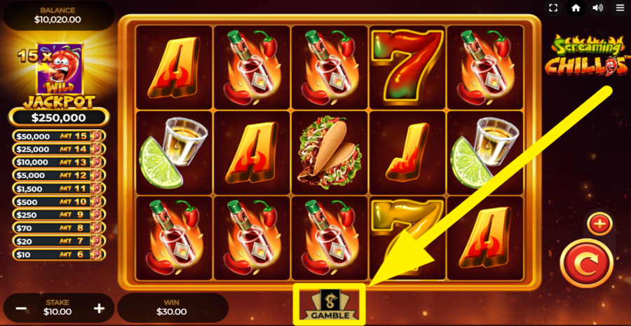 Screaming Chillis Gamble