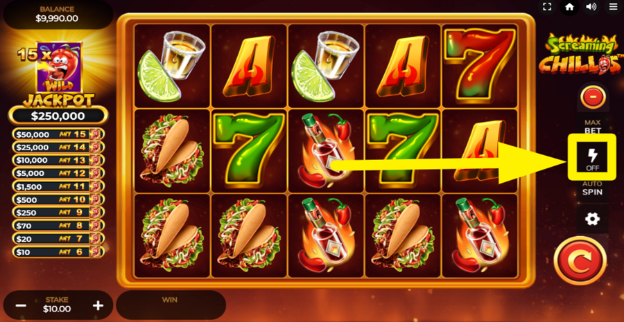Screaming Chillis Turbo