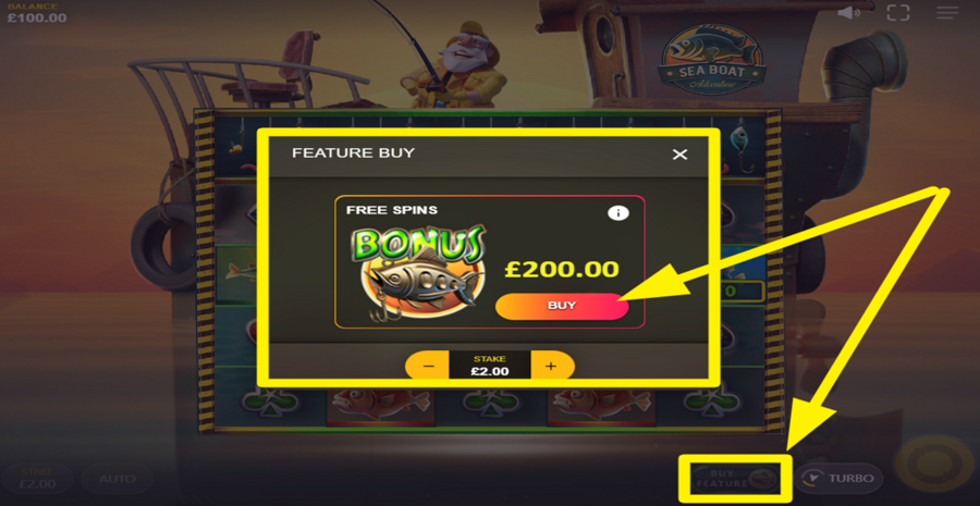 Sea Boat Adventure Buy Bonus