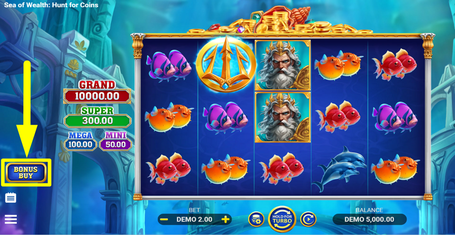 Sea Of Wealth Hunt For Coins Buy Feature