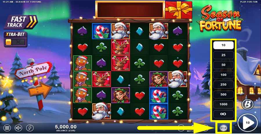 Season Of Fortune Autoplay Feature