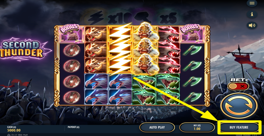 Second Thunder Buy Bonus