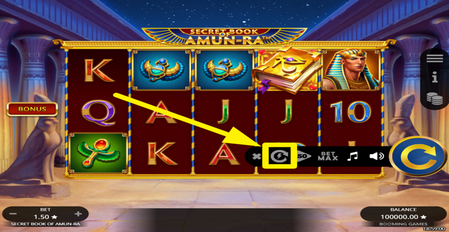 Secret Book Of Amun Ra Turbo