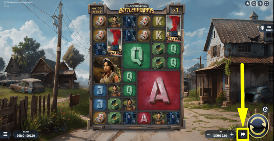 Shadowstorm Battlegrounds Turbo Feature