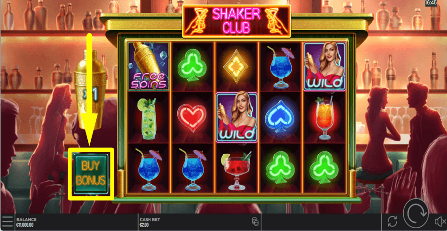 Shaker Club Buy Feature