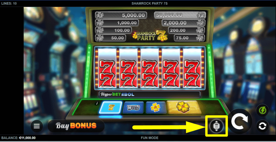 Shamrock Party 7s Bet Value