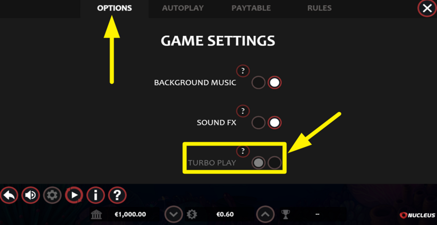 Shark Spin Turboplay Feature