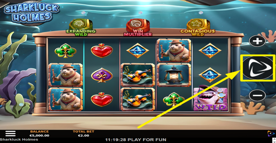 Sharkluck Holmes Spin