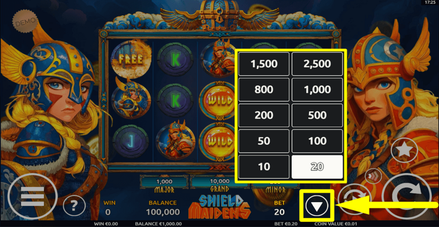 Shield Maidens Bet Value