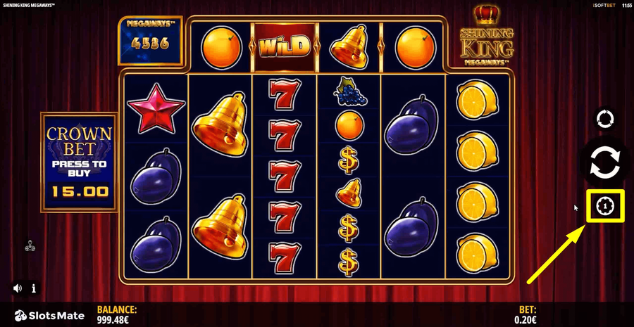 Shining King Megaways 1