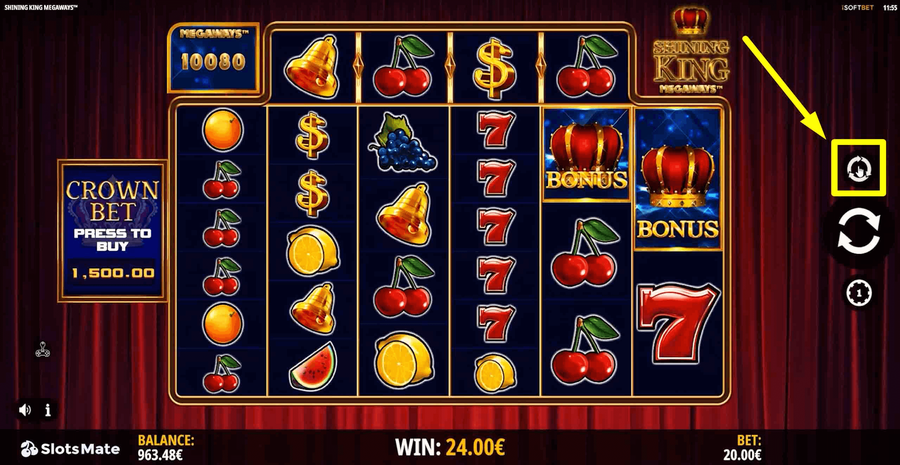 Shining King Megaways 4