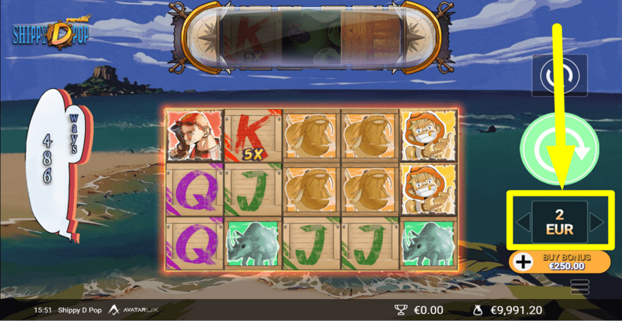 Shippy D Pop Bet Value