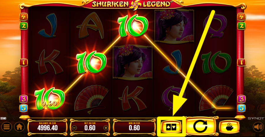 Shuriken Legend Gamble