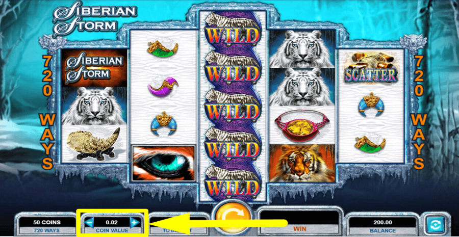 Siberian Storm Bet Value